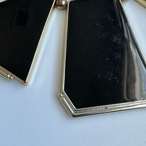 Black and gold necklace